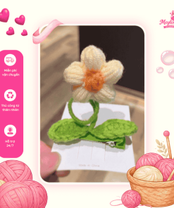 Kẹp tóc Hoa 5 cánh handmade